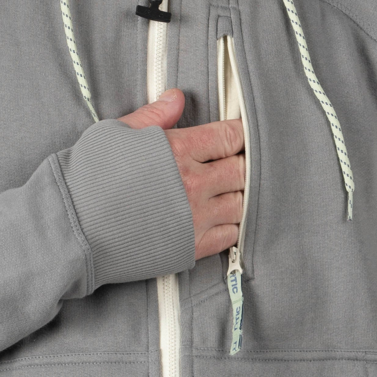 Men's Water-Repellent Full-Zip Hoodie image 5