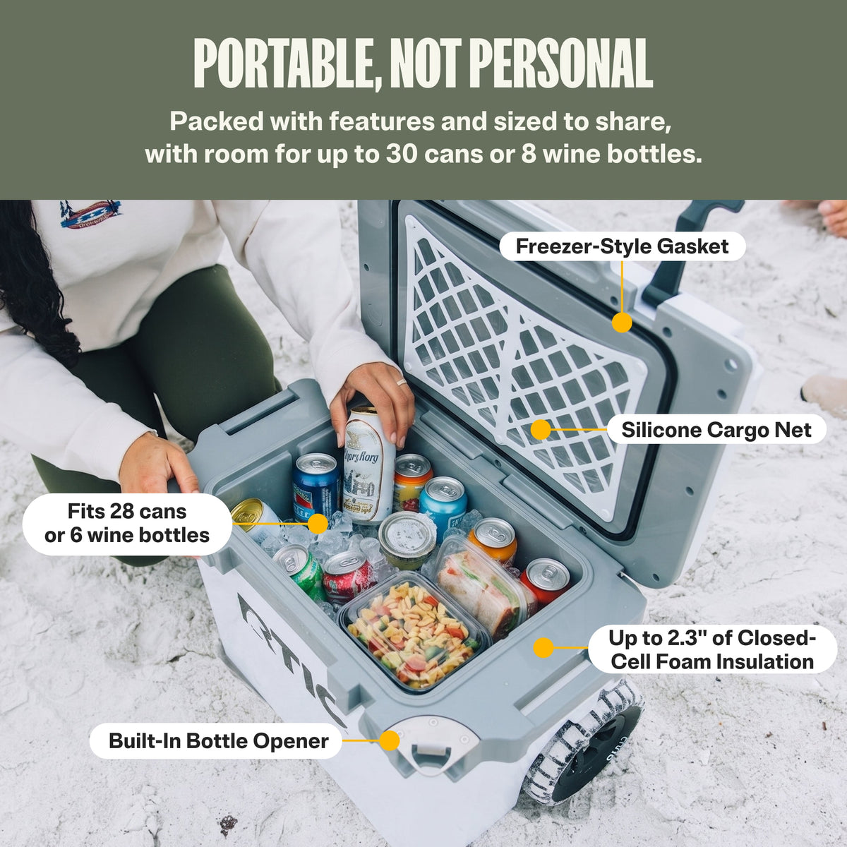 22 QT Ultra-Light Wheeled Cooler image 13