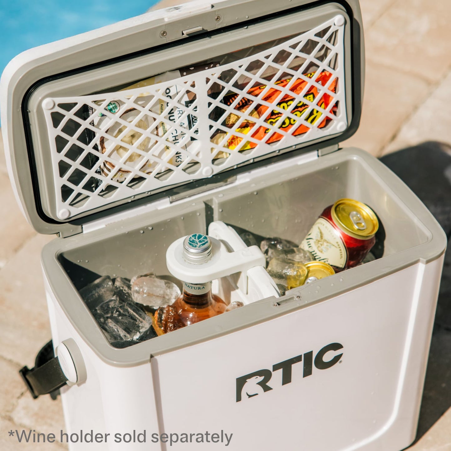 16 QT Road Trip Cooler Freezable Divider image 9